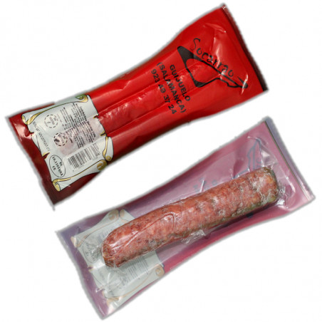 Candle of Cured Pork White Sausage Iberian Breed