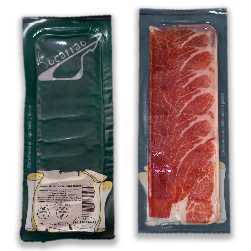 Packet of Cured Ham Duroc Breed (40 gr)