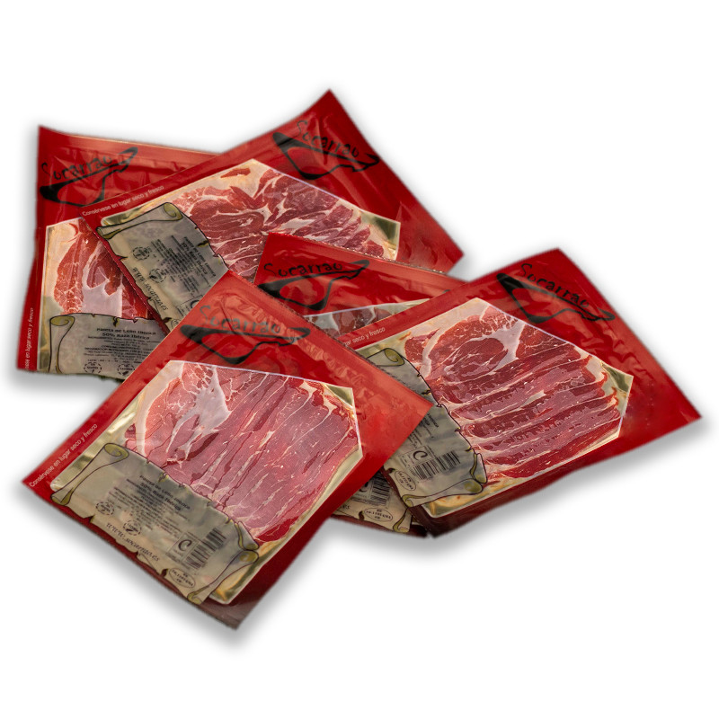 Packet of Cured Pork Shoulder 50% Iberian breed (100 gr)